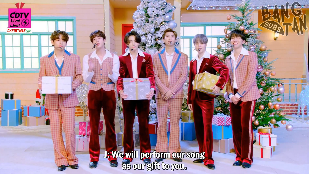201221 CDTV Live! Live! Christmas Special - Message &amp; Dynamite Performance