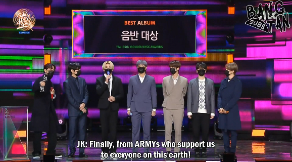 210110 Golden Disc Awards - Album of the Year