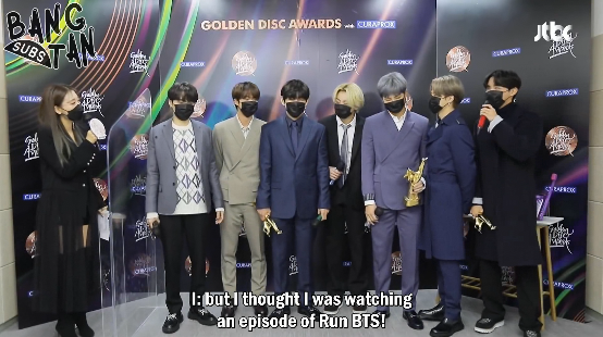210110 Golden Disc Awards - Backstage Interview