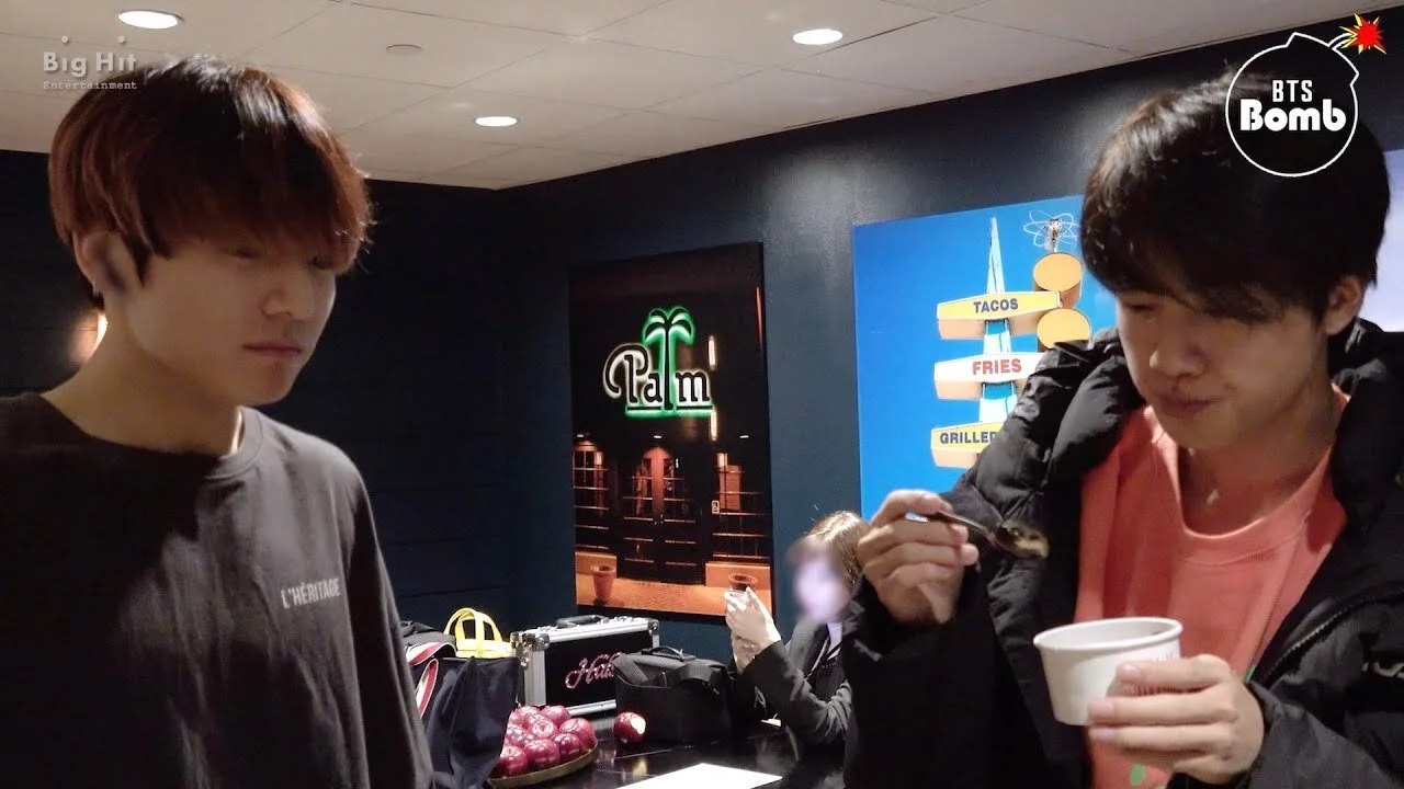 200810 [BANGTAN BOMB] JiJinJung Ice Cream Swirl
