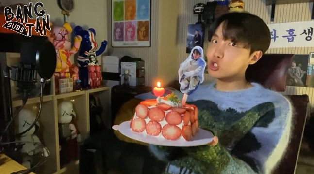 210217 Please wish Hobi a happy birthday again, again~💜