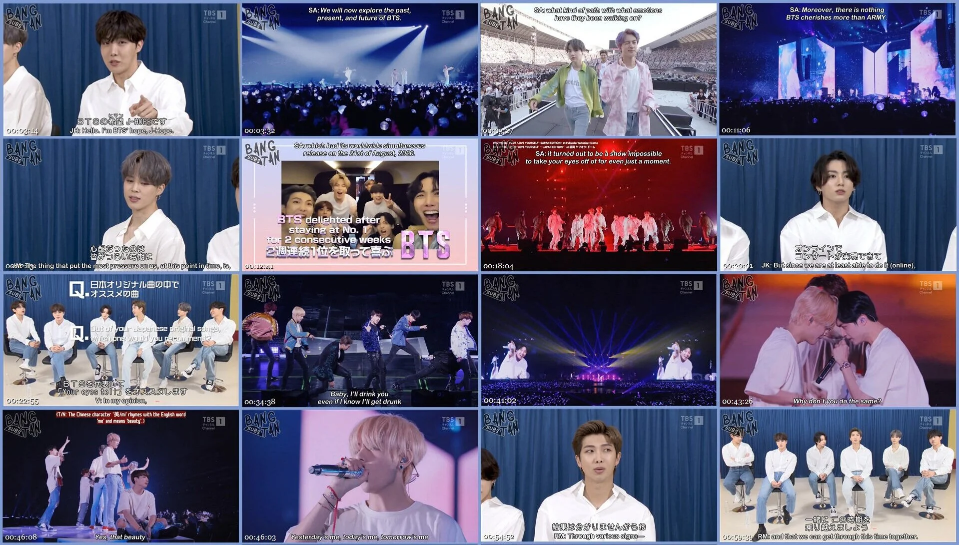 201219 TBS Exclusive Interview &amp; Live Special