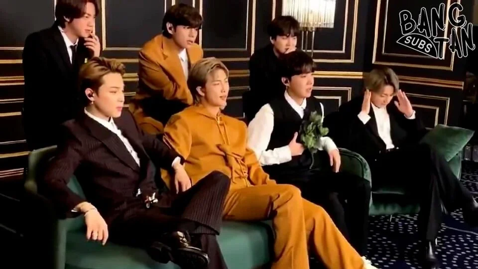 210315 BTS' Tweet - Live Reaction to the Grammy Award Announcement