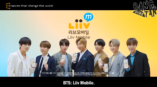191203 Liiv M X BTS by KB Kookmin Bank (Communication Expense) - V &amp; Suga