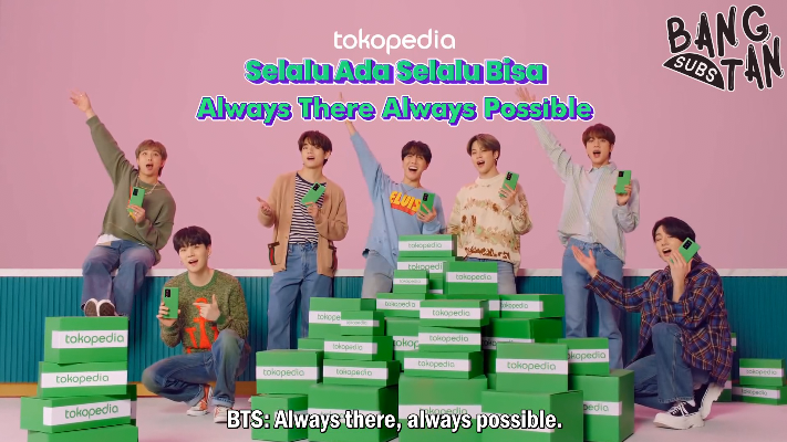 210301 Tokopedia X BTS - Get All Your Daily Necessities on Tokopedia!