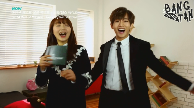 150107 V &amp; Lovelyz Sujeong MC CUT @ SBS MTV BEST OF THE BEST