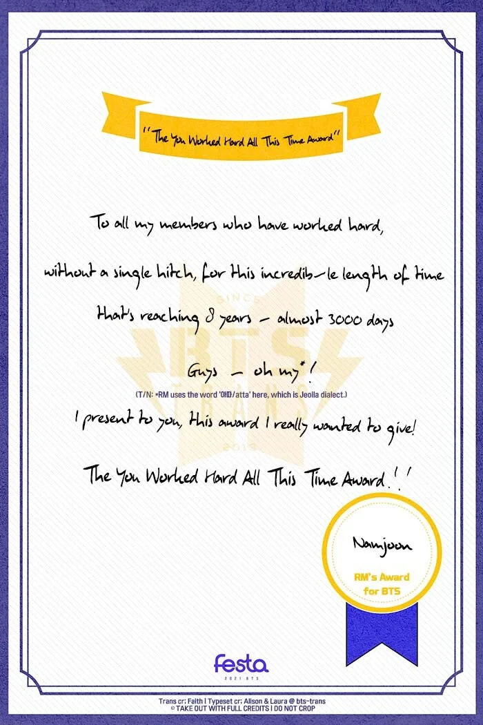 Member Awards