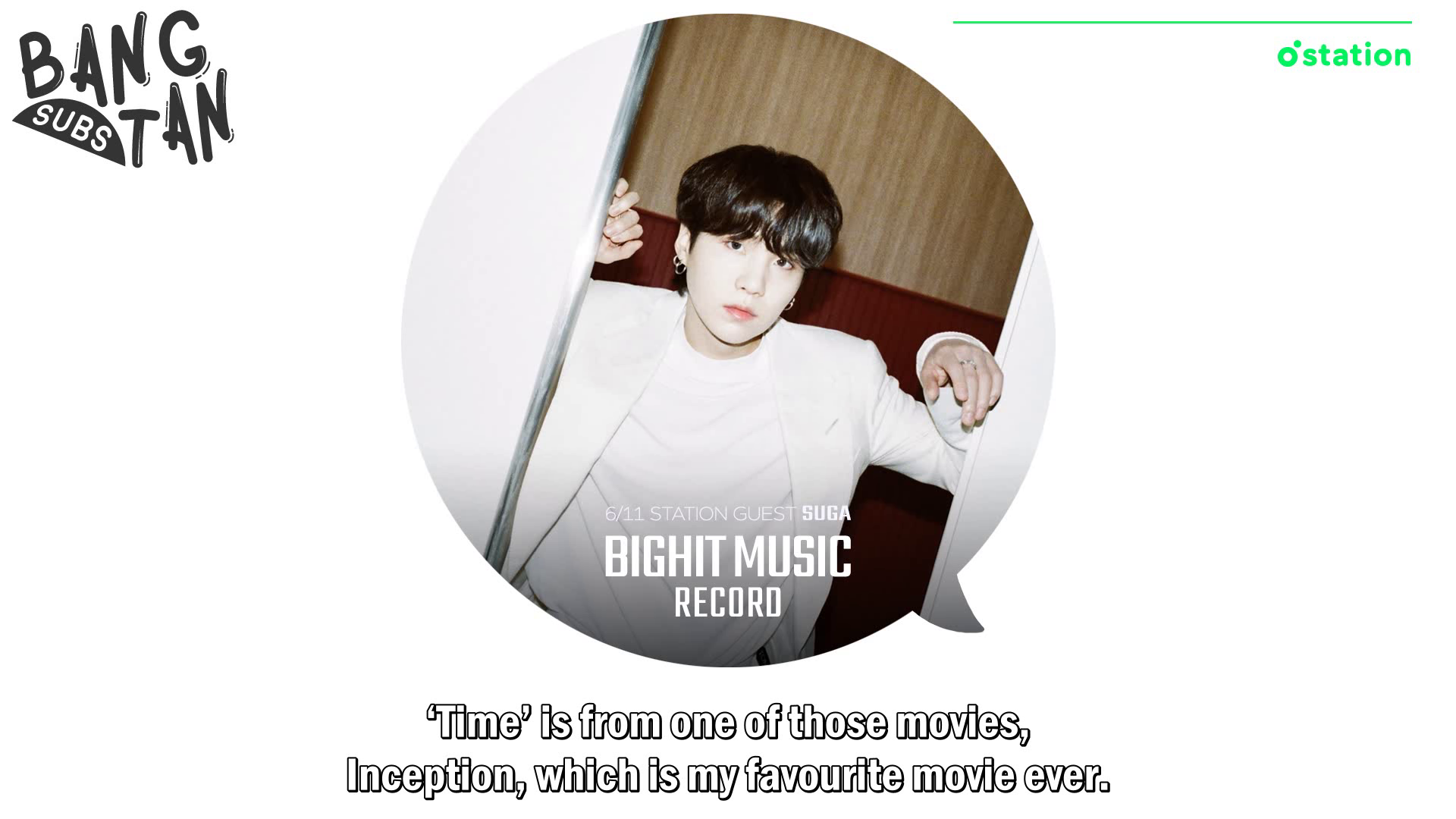 210611 BIGHIT MUSIC RECORD : SUGA - Melon Station