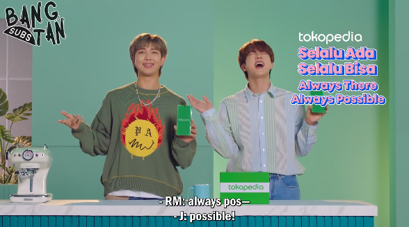 210612 Tokopedia X BTS - Whatever You Want to Buy Is Always There, Always Possible on Tokopedia! + Free Shipping!