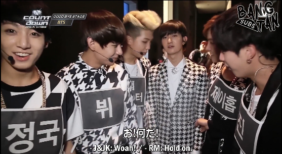 141010 M Countdown - Backstage (Japan)