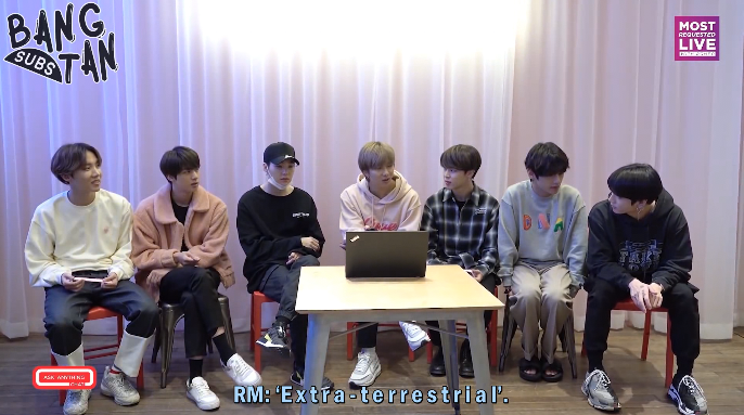 220207 Ask Anything Chat - Are Their Any English Words BTS' RM Can't Pronounce?