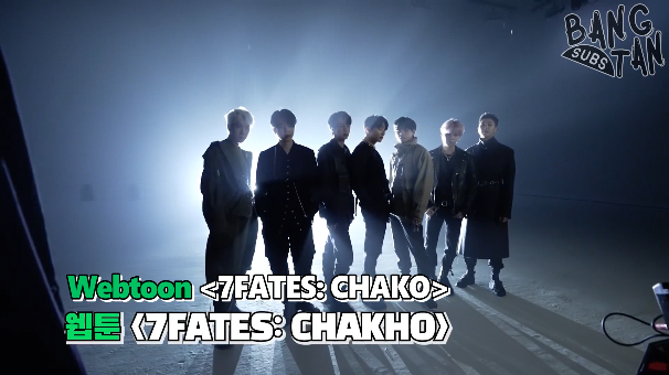 220211 Naver Webtoon x BTS - Super Casting Commercial Shoot Behind the Scenes Part.1