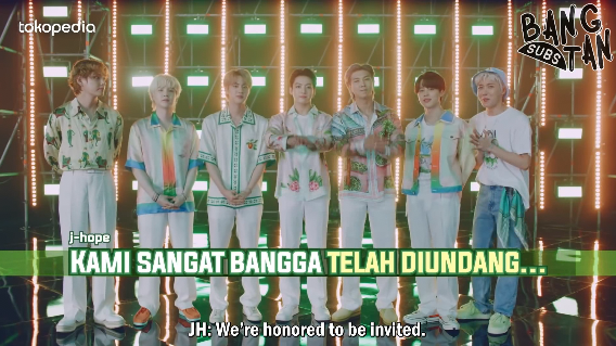 211120 Tokopedia X BTS - Tokopedia WIB Indonesia K-pop Awards, 25 November 2021