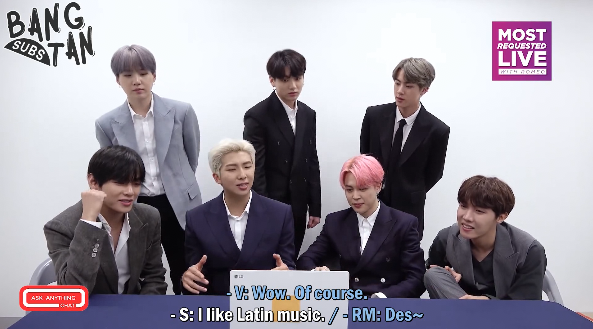 220321 AskAnythingChat - RM Impersonates Marge Simpson &amp; They Talk Bad Bunny