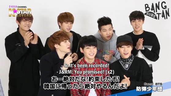 140614 BTS/Rap Monster Interview 1 "What are the members' roles while living together?"