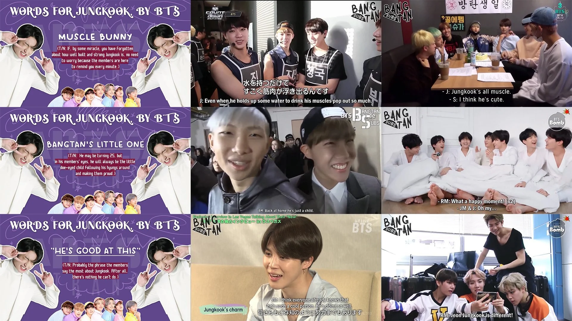 220901 [Birthday] Words for Jungkook, by BTS