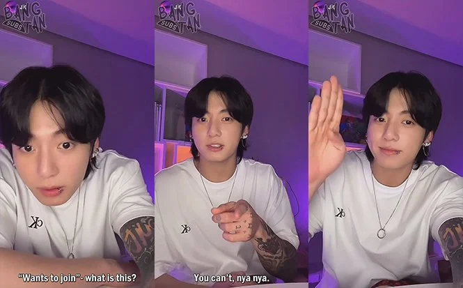 230804 Jungkook's TikTok Live