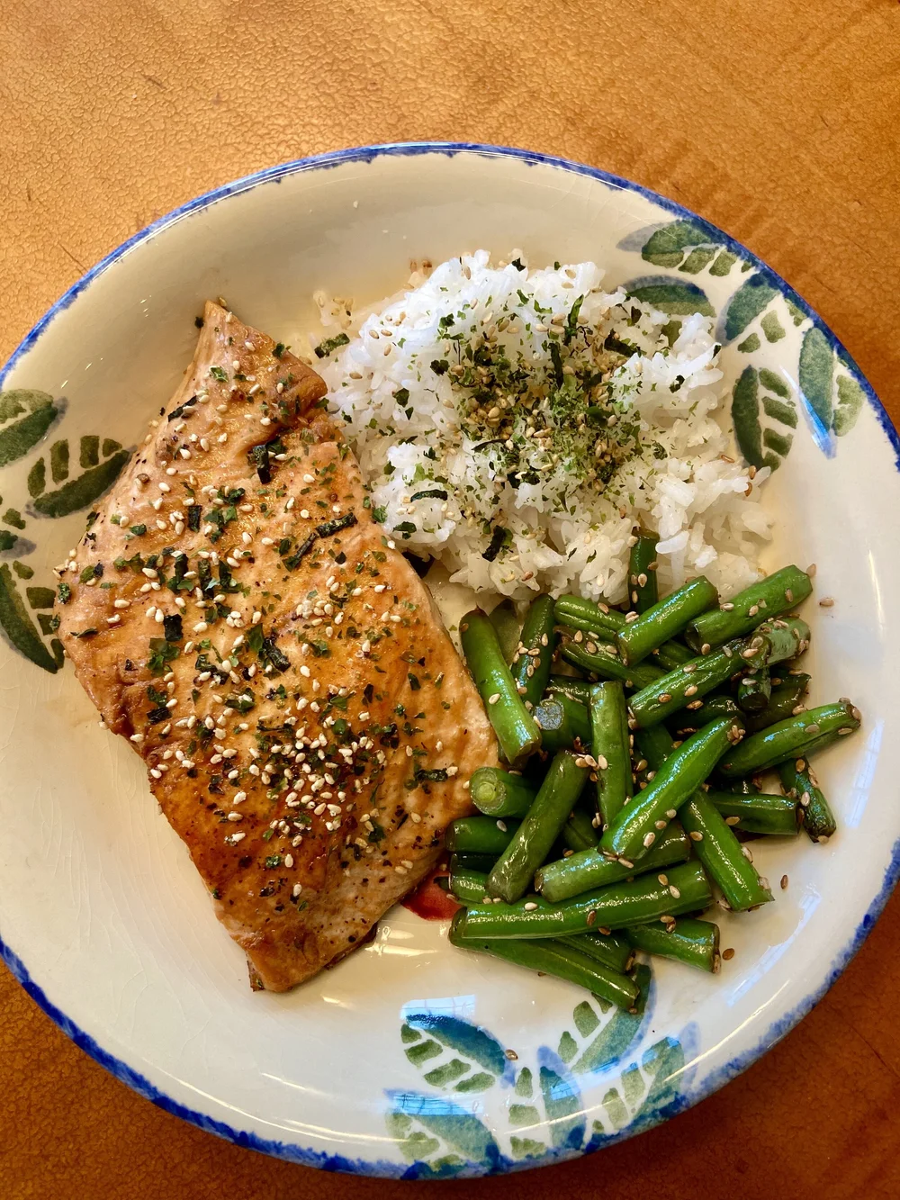Furikake Salmon Bowl