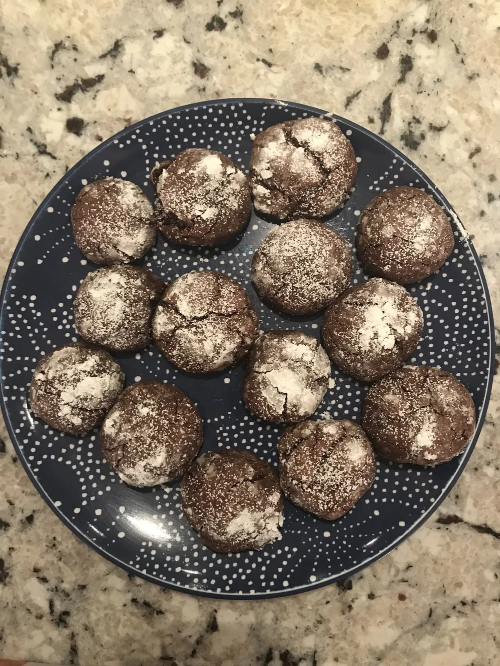 Chocolate Crinkle Cookies