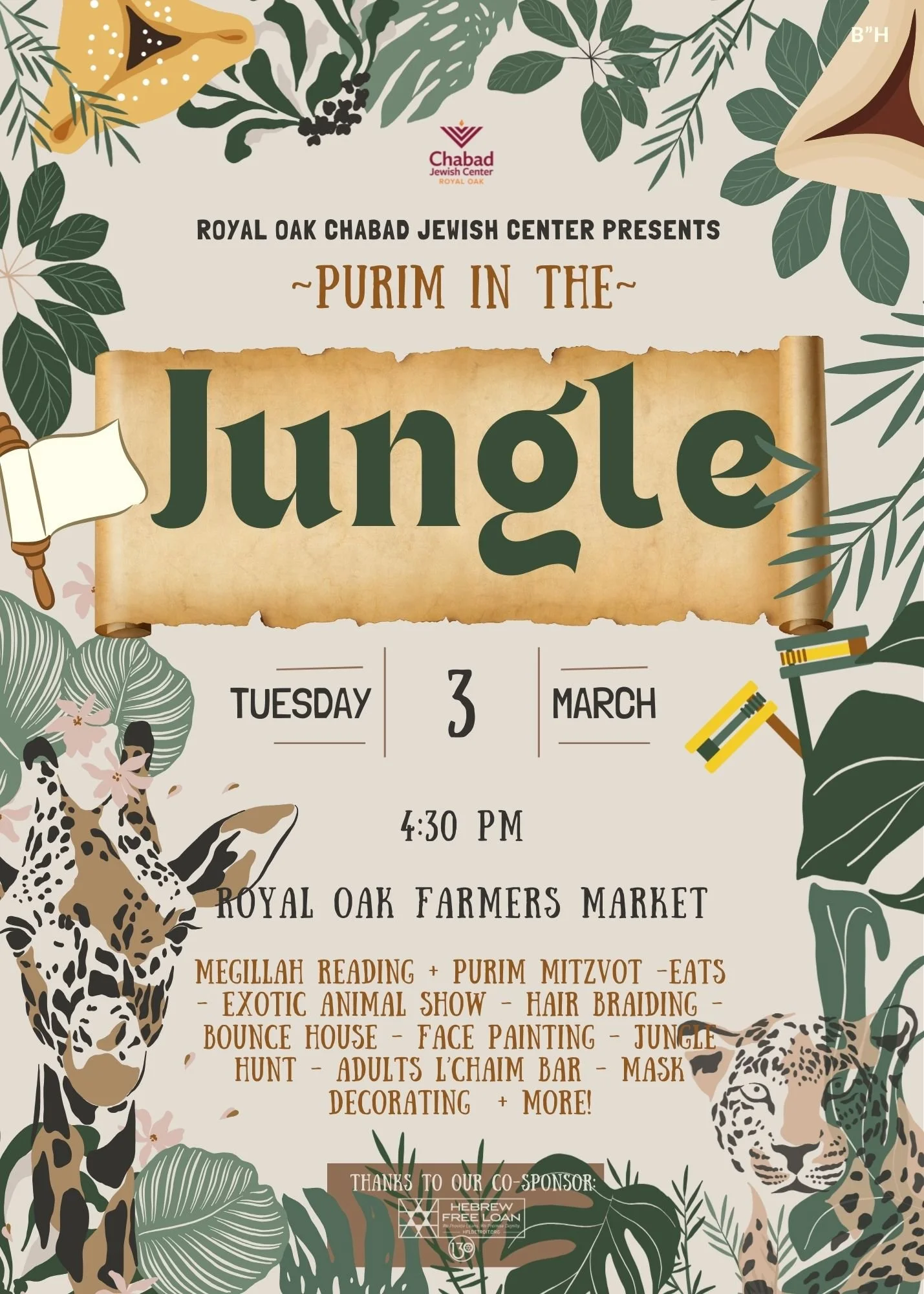 Purim in The Jungle🦁🌿