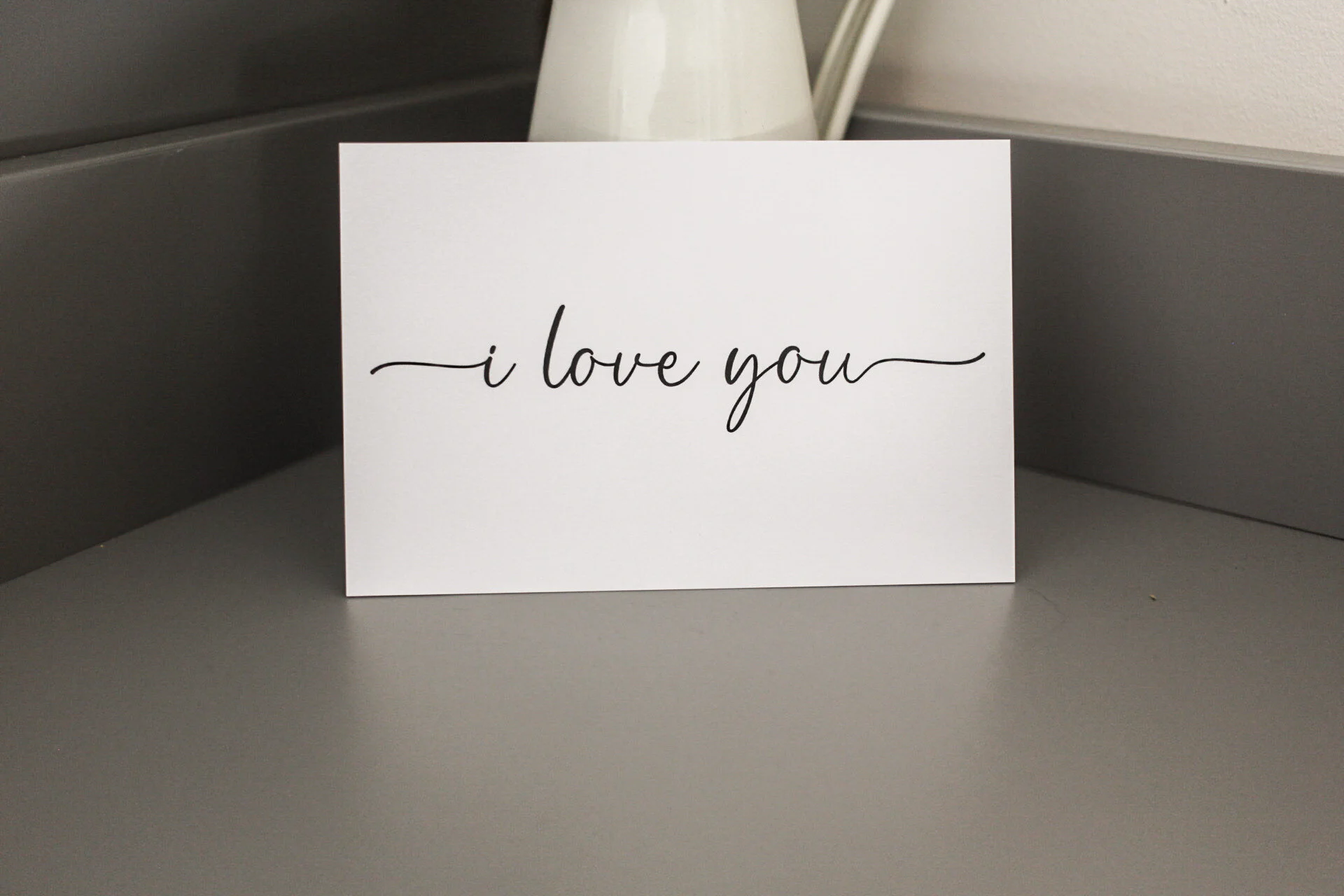 Carte I Love You Les Petits Mots