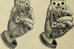 Card trick.