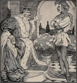King and jester.
