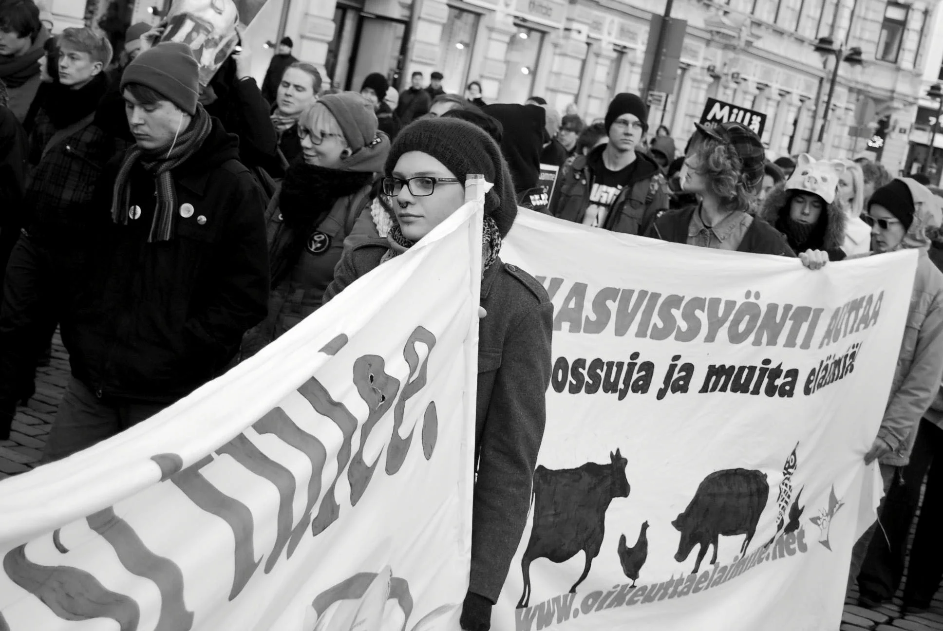 Sikatehtaat / Oikeutta eläimille, 2009, Helsinki