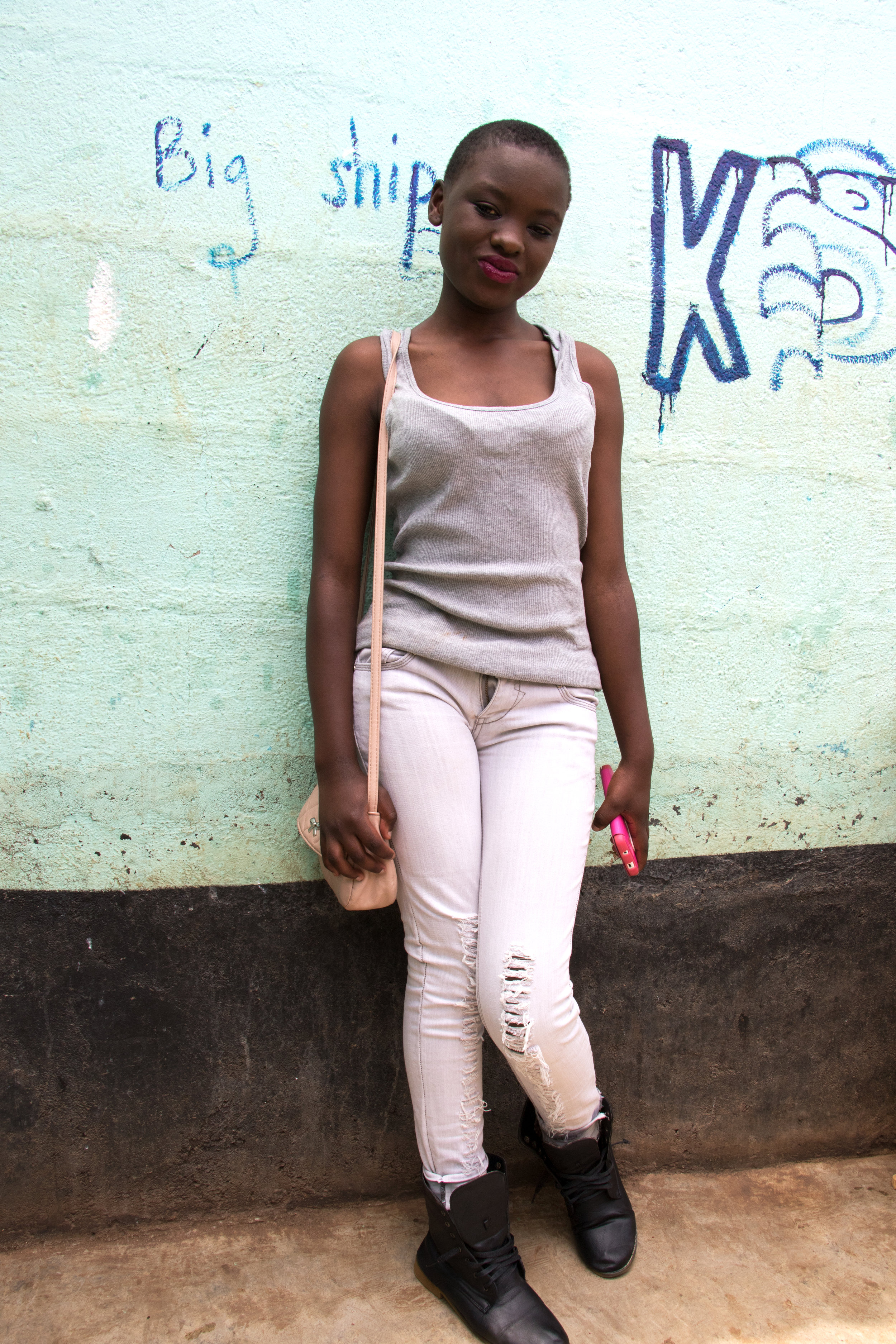 Zubeyba Ibrahim, 17, dreams of becoming a news anchor in the future.