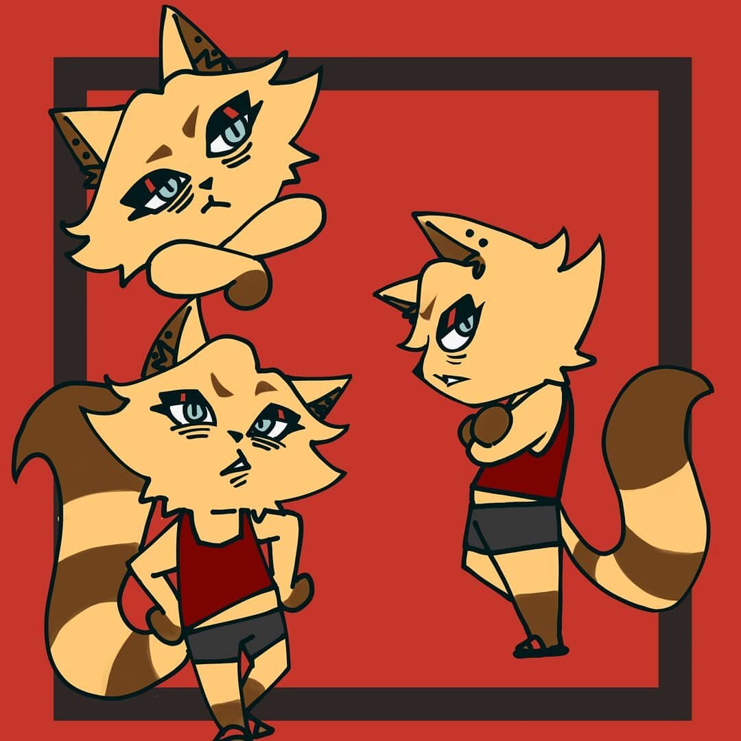 I watched all of season 3 of Aggretsuko yesterday. Gotta say my customer service persona is very different from my my usual tired and annoyed self. Shes much more sparkly and cheerful.

#sketch #doodle #sketches #sketching #doodlesketch #doodles #dig