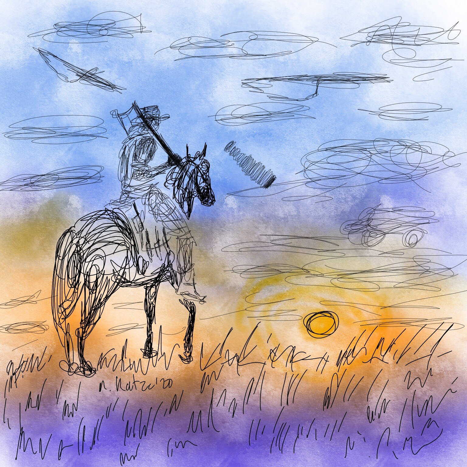 Lord Choppington Rides Off