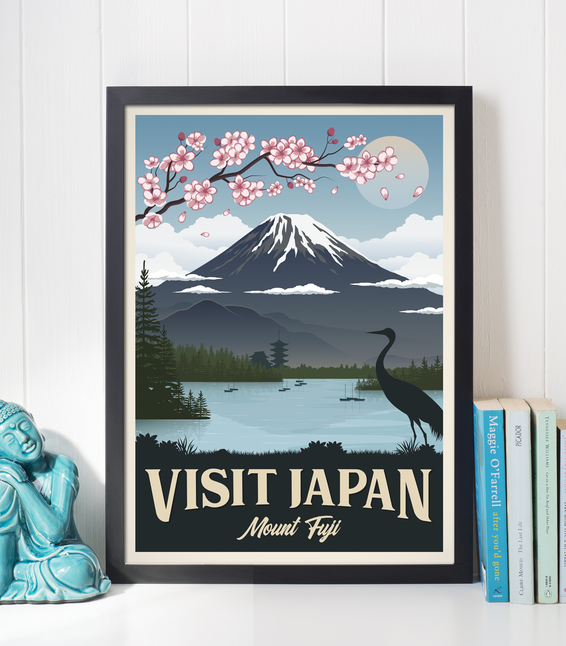 Vintage Japanese Tourism Poster A3/A4 Print 