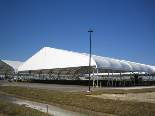 Lee County Composting Facility | Shelter Structures — Shelter Structures