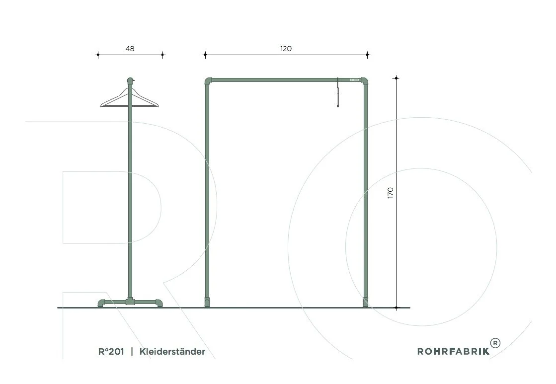 Rohrfabrik R201 - Kleiderständer 170 x 120 - WEBSHOP 150.JPG