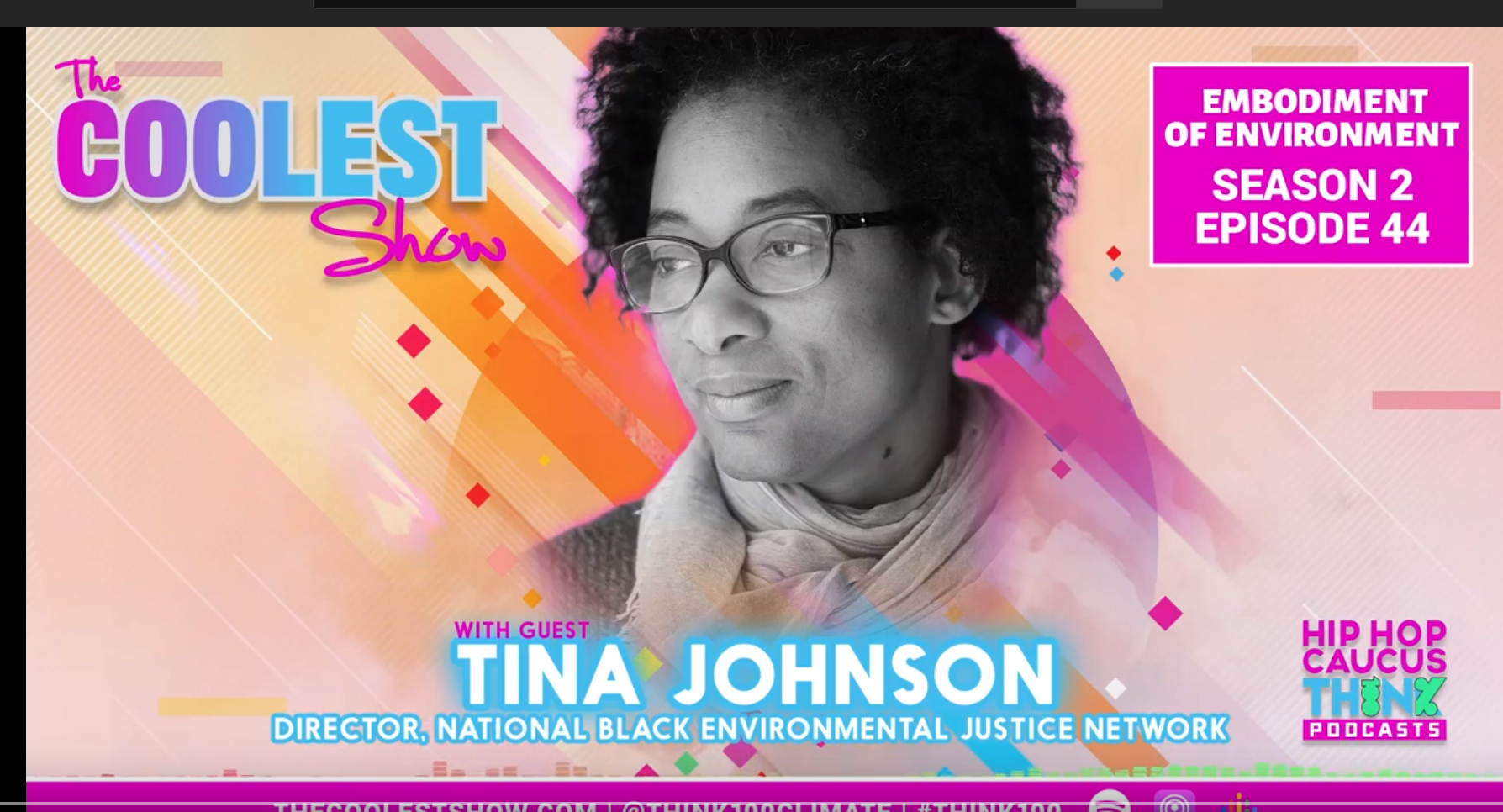 COOLEST SHOW: Embodiment of Environment w/ Tina Johnson