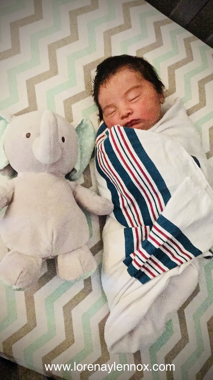 Lennox after two sips of formula finally slept for more than a couple minutes.