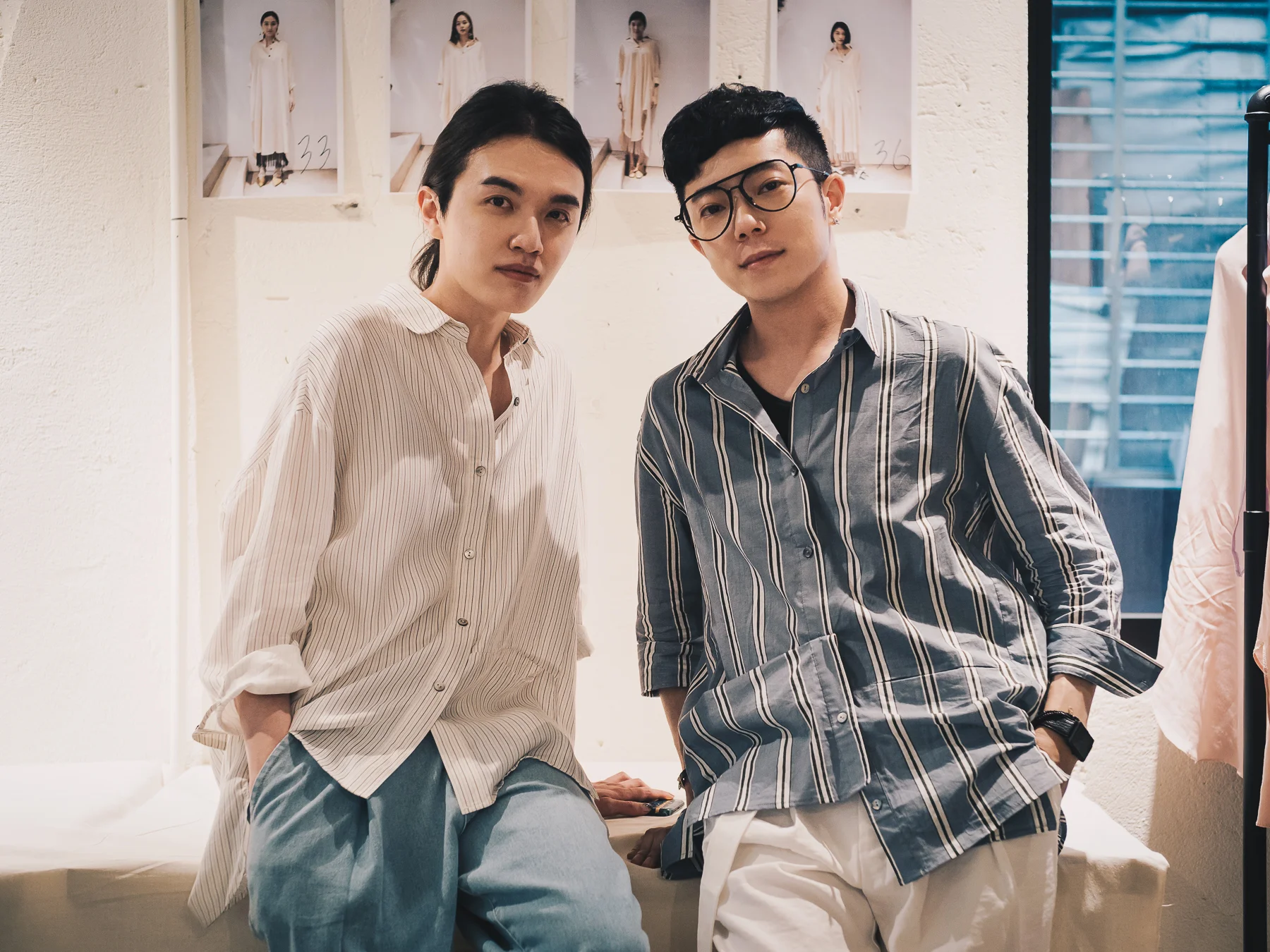 Dress Code 大王(左)、老游(右)