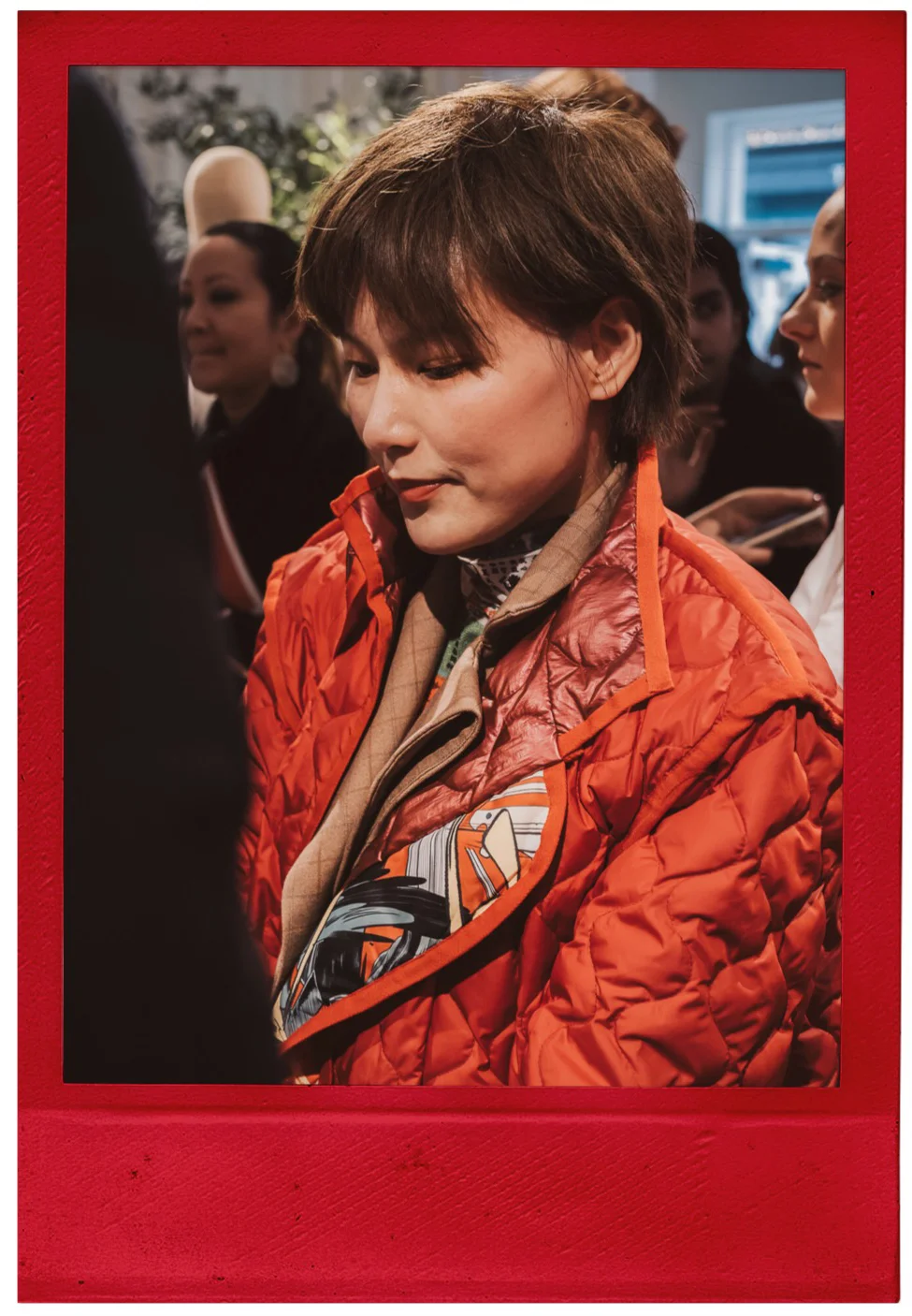 Kate Han, the designer of MUKZIN. Her husband, George Feng is responsible for the operation of the business.