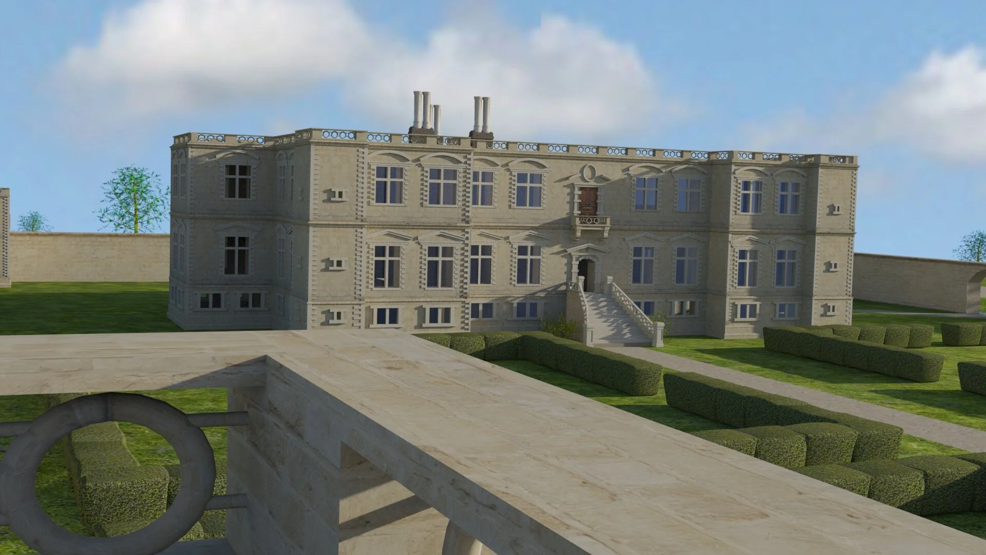 Slingsby Castle Researched Reconstruction