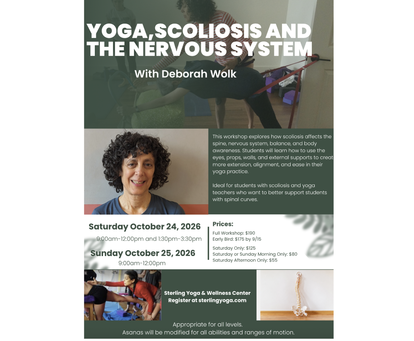 YOGA, SCOLIOSIS &amp; THE NERVOUS SYSTEM