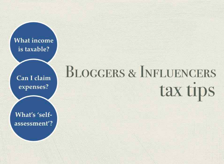 Tax Requirements for Bloggers and Influencers