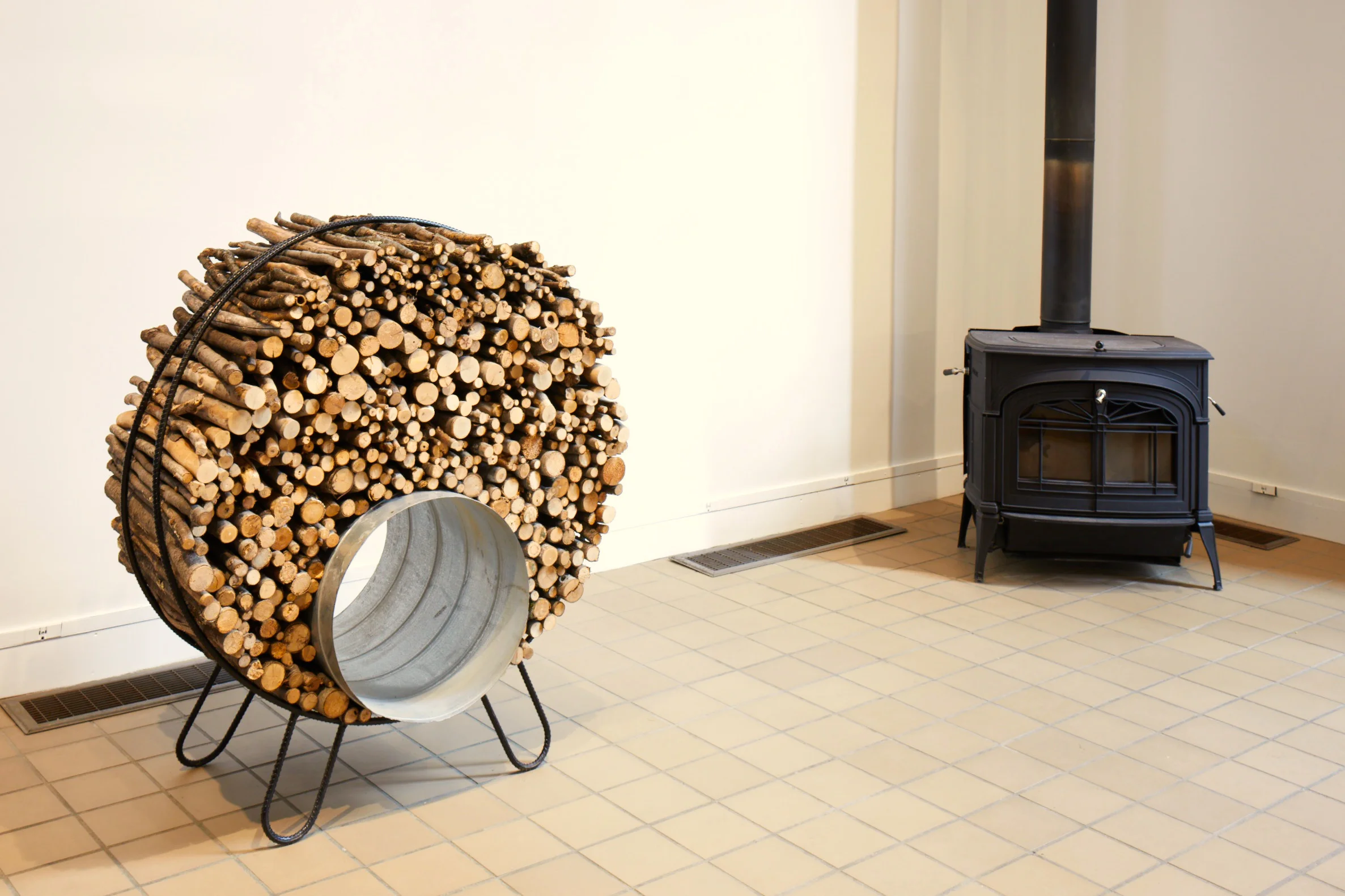 Installation view of Material History at JDJ, Garrison, NY, 2019