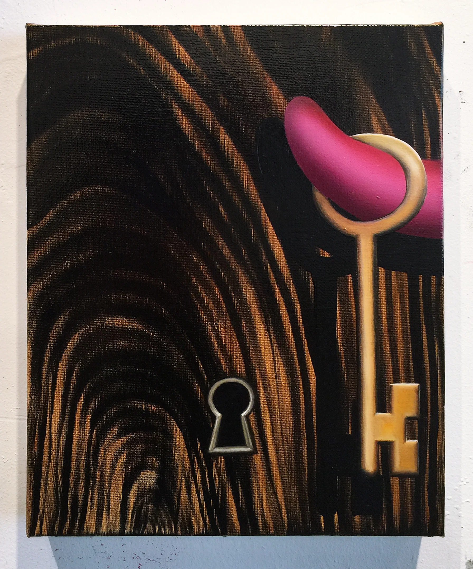 Emily Mae Smith Passage, 2019 oil on linen 10 × 8 inches