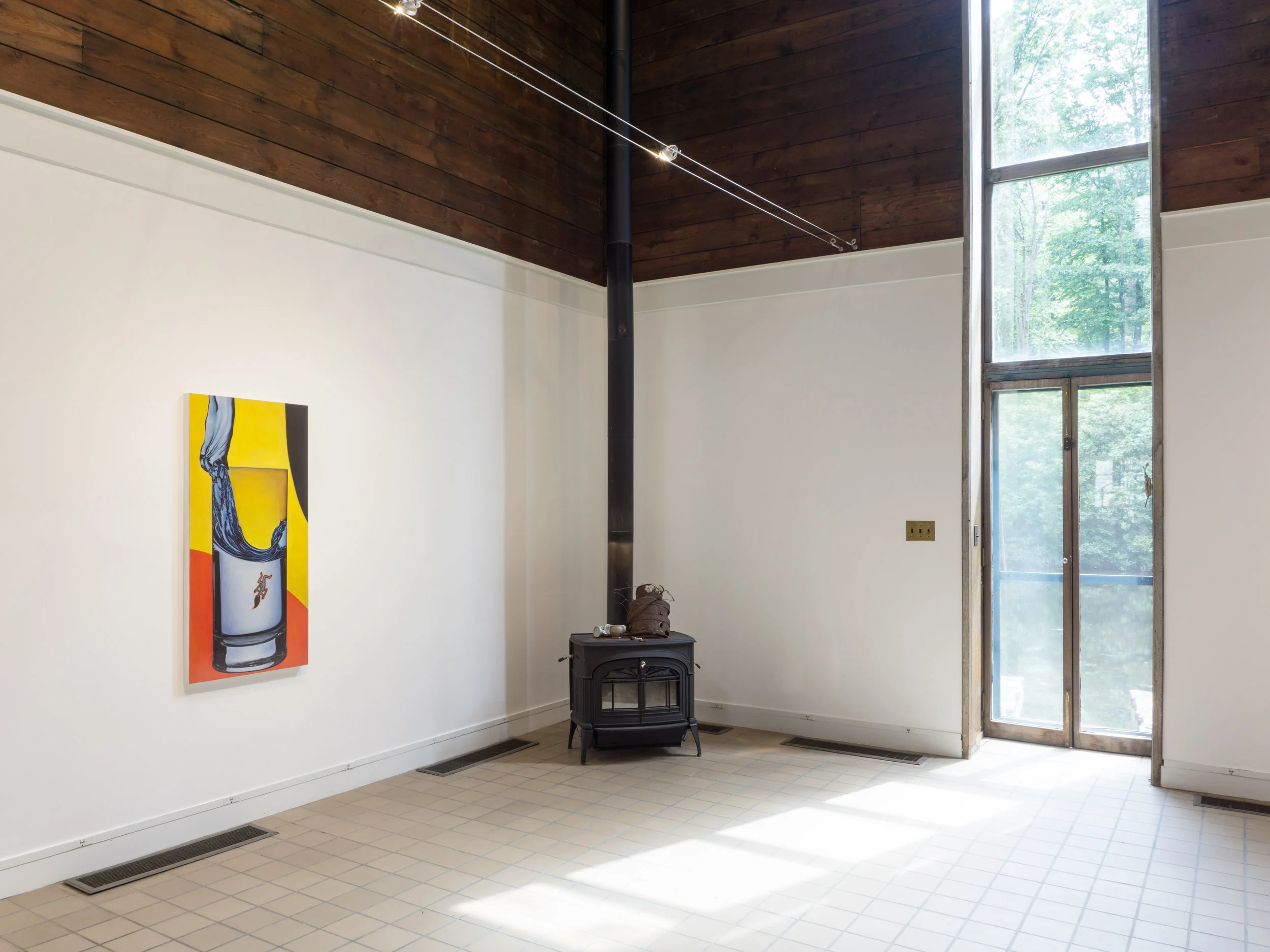 HOME/WORK, Installation view, JDJ | The Ice House, Garrison, NY, 2019