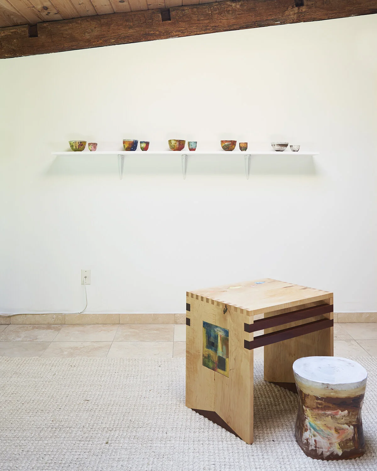 Shino Takeda Installation view JDJ | The Ice House Garrison, NY