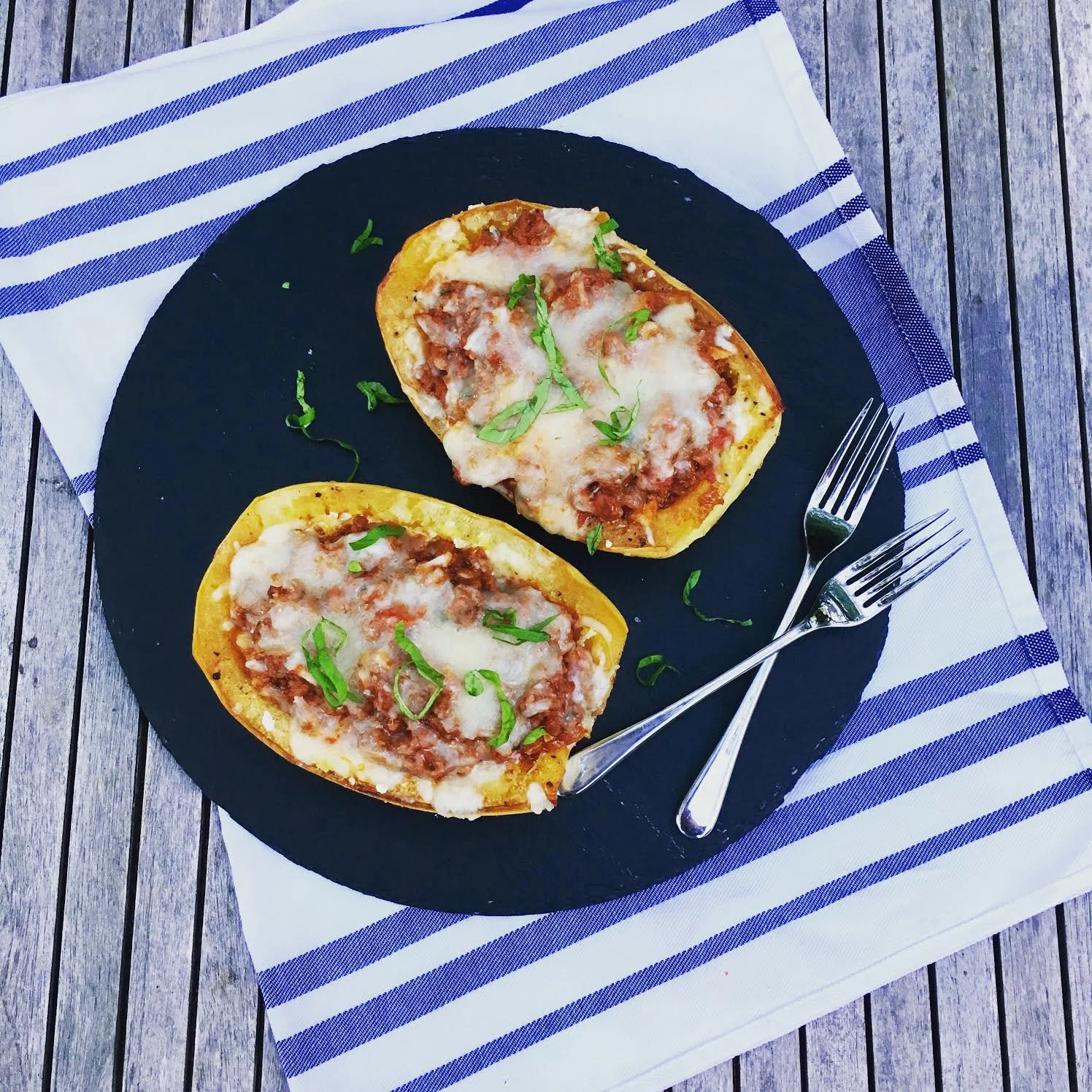 Spaghetti Squash Lasagna Bowls