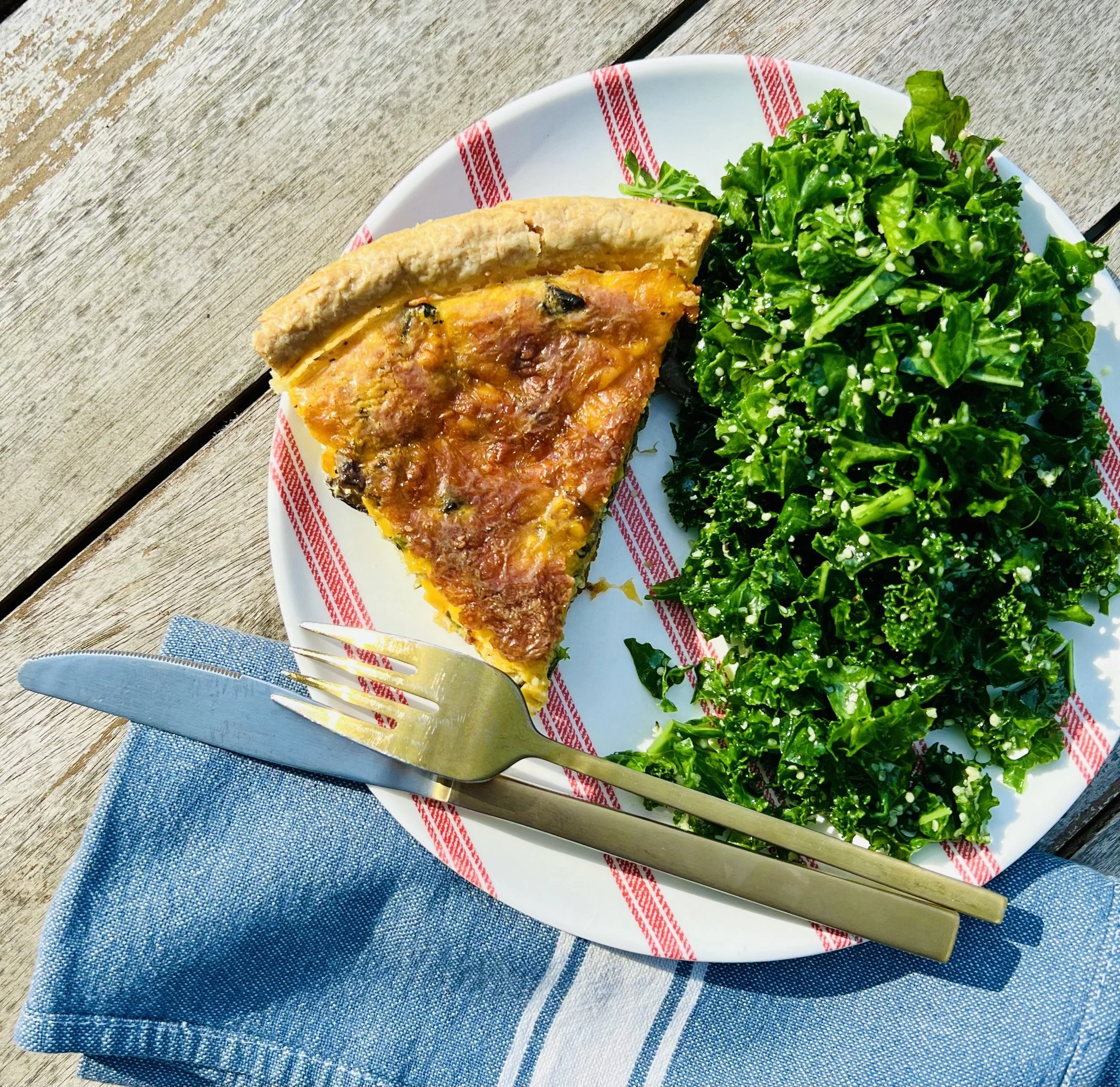 French Vegetable Quiche