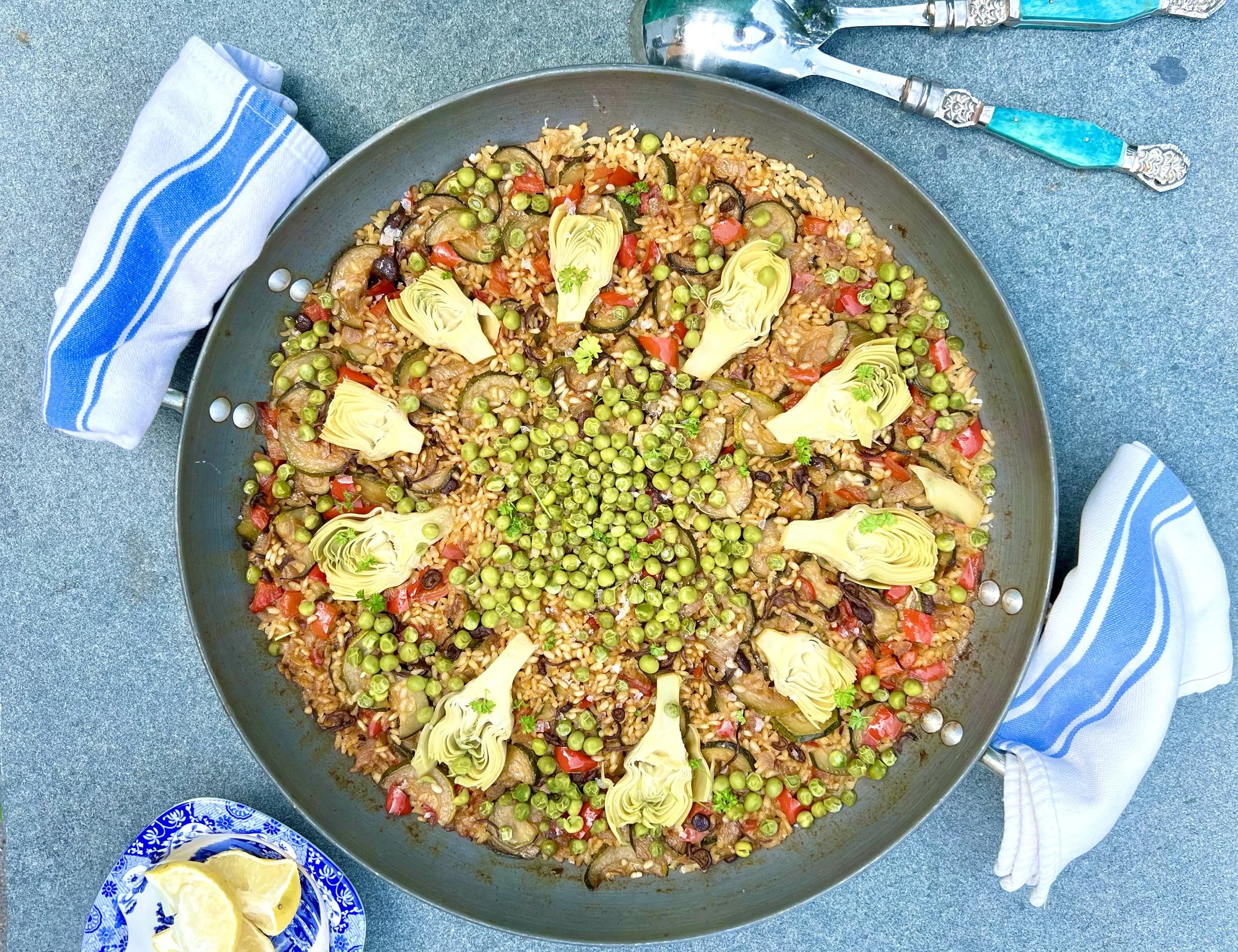 Vegan Spanish Paella 