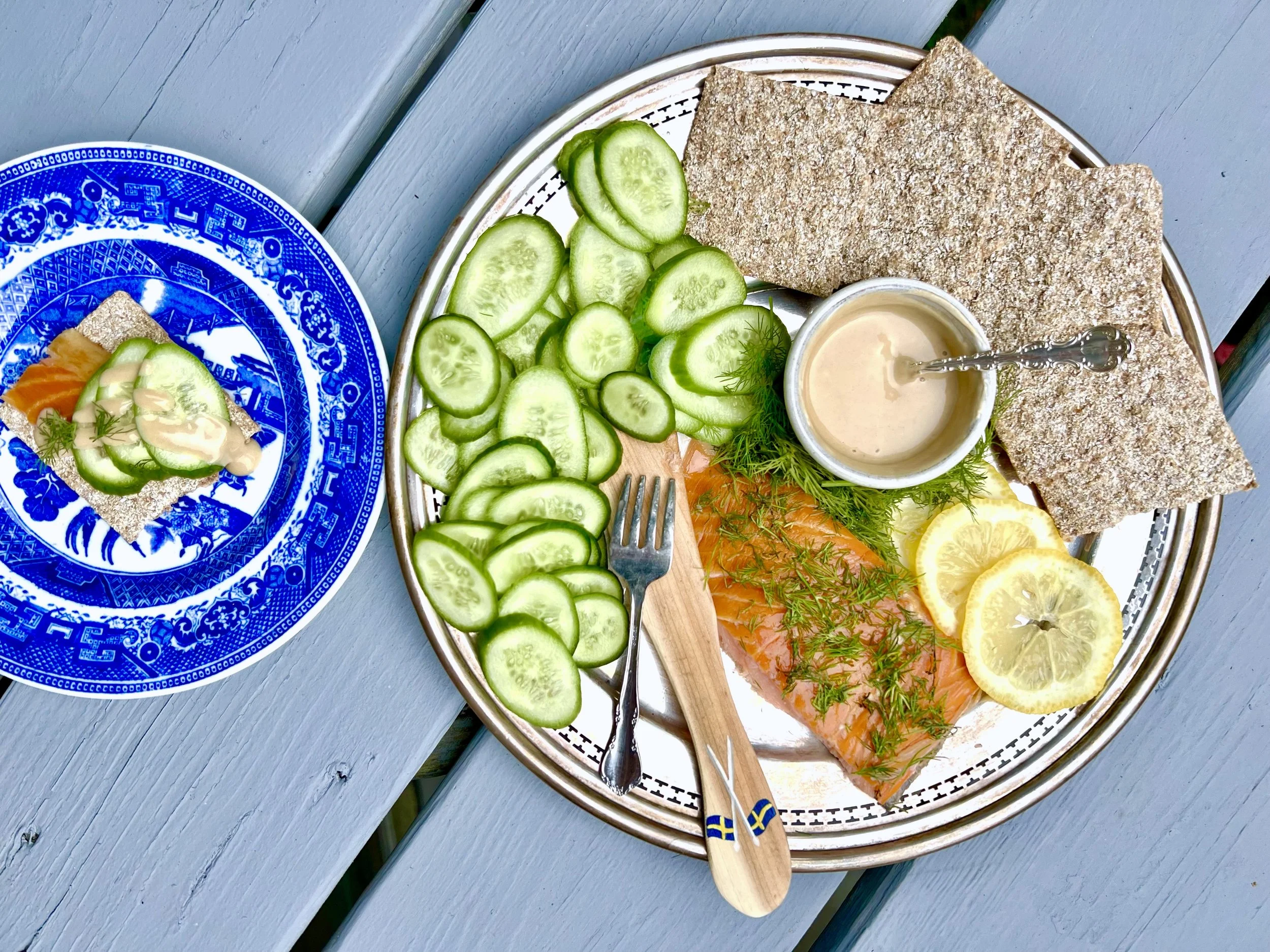 Homemade Swedish Gravlax