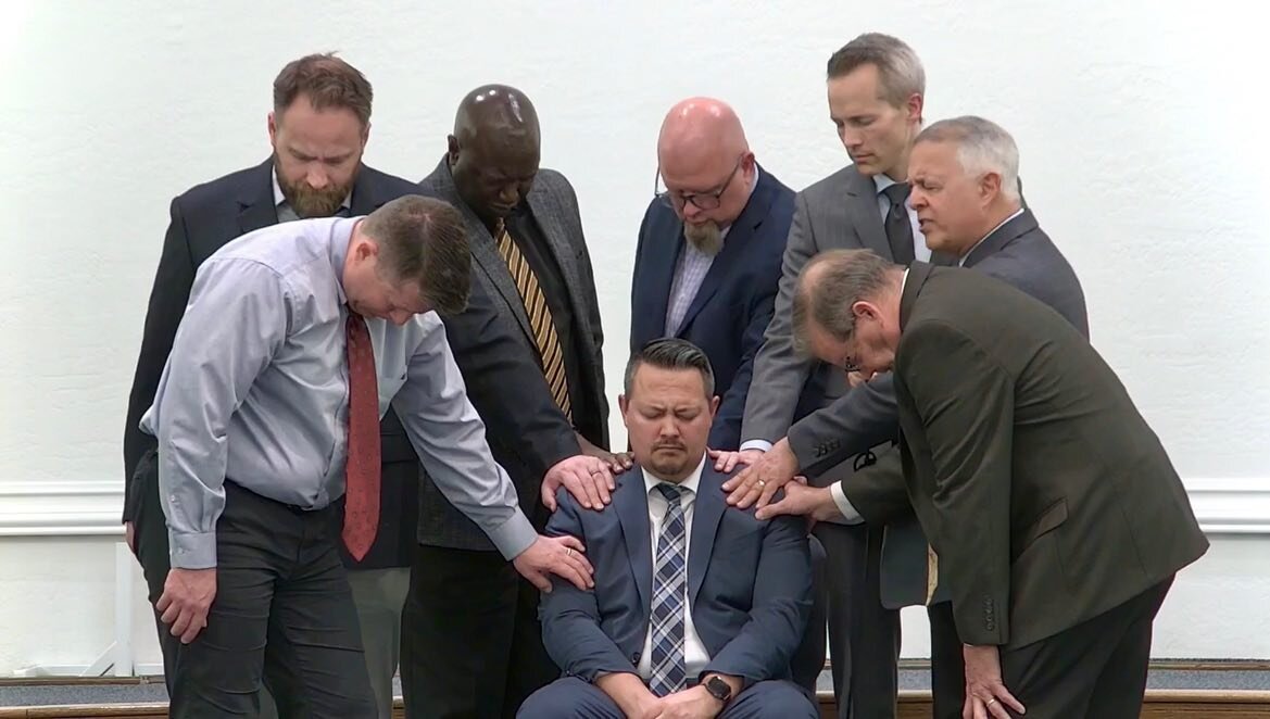 We have officially ordained a new elder and pastor, David Giarrizzo! 

We thank our God for a Christ-honoring ordination service yesterday, Feb. 5, which brought together GCC members and attendees, as well as friends and pastors from other churches f